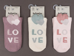 Носочки с рисунком для девочки KATAMINO