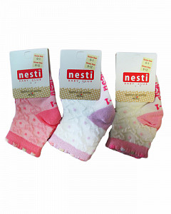 Жаккардовые носочки для девочки  NESTI